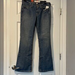 Mossimo Supply Co Blue Flare Wide Leg Jeans